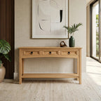 Corona Wooden Console 03 Drawers