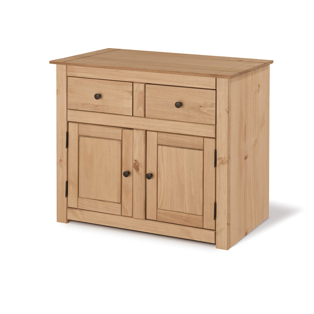 Panama Solid Wood 2-Door 2-Drawer Buffet Sideboard
