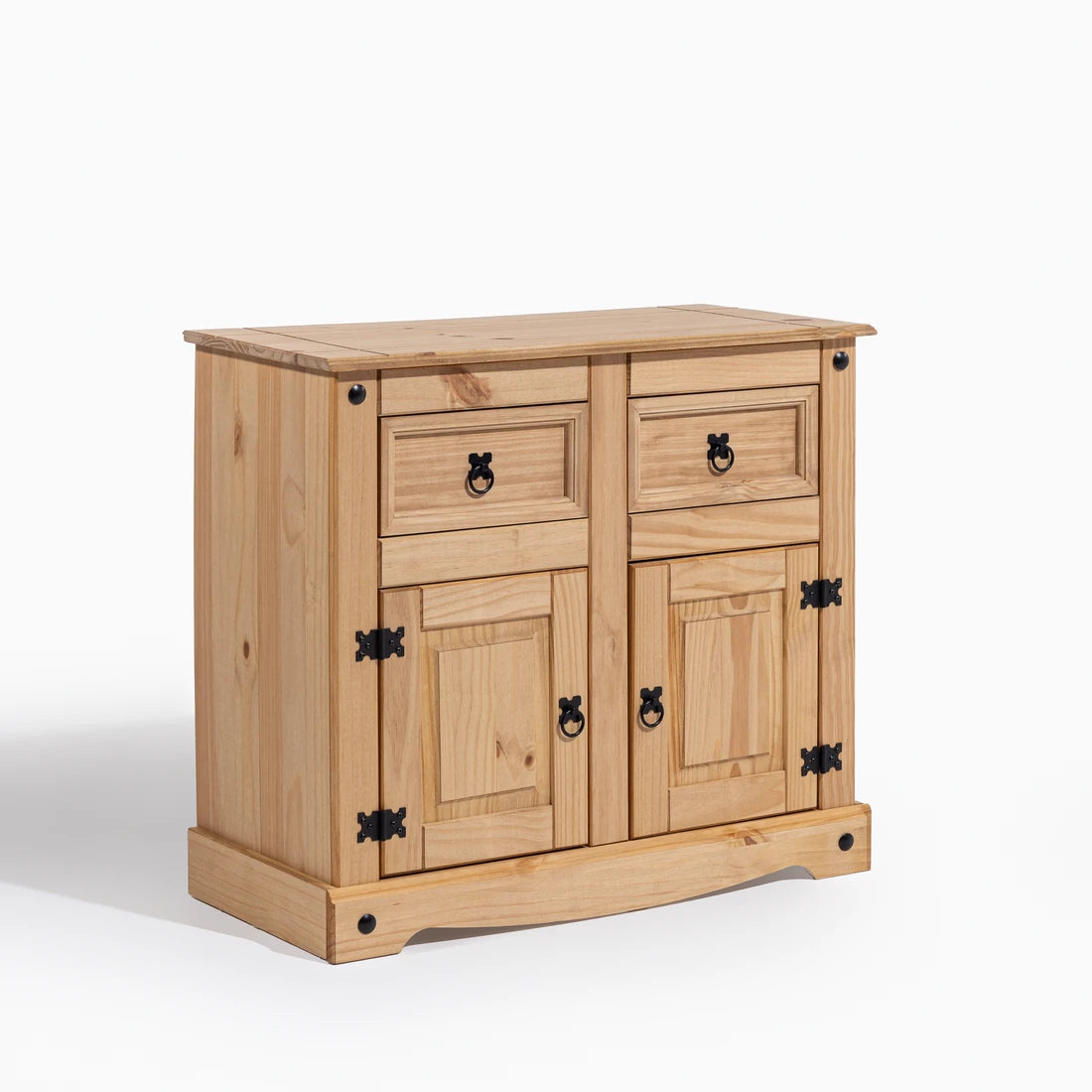 Corona Solid Wood 2-Door 2-Drawer Buffet Sideboard